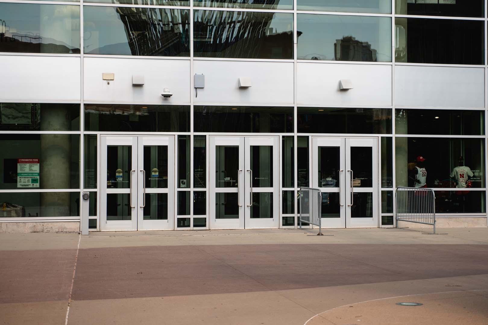 Commercial doors and frames on a Nebraska project
