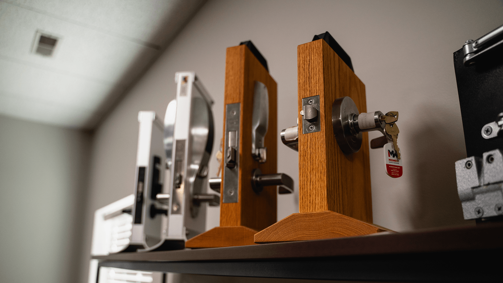 Commercial door hardware