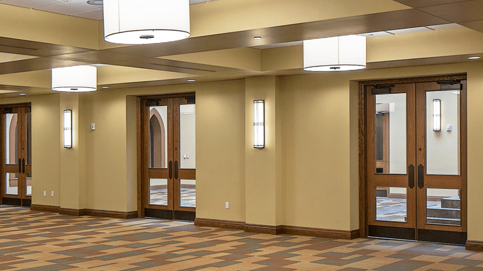 Commercial wood doors