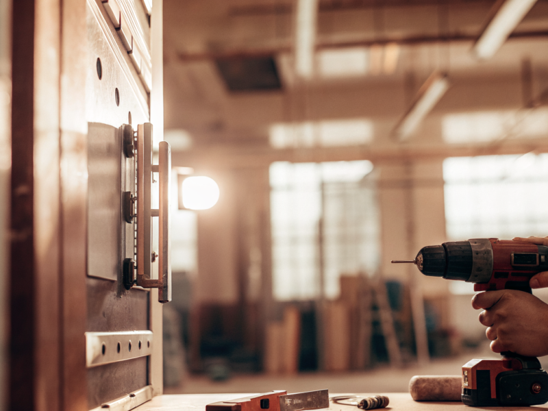 install-a-mechanical-push-button-lock-in-4-simple-steps