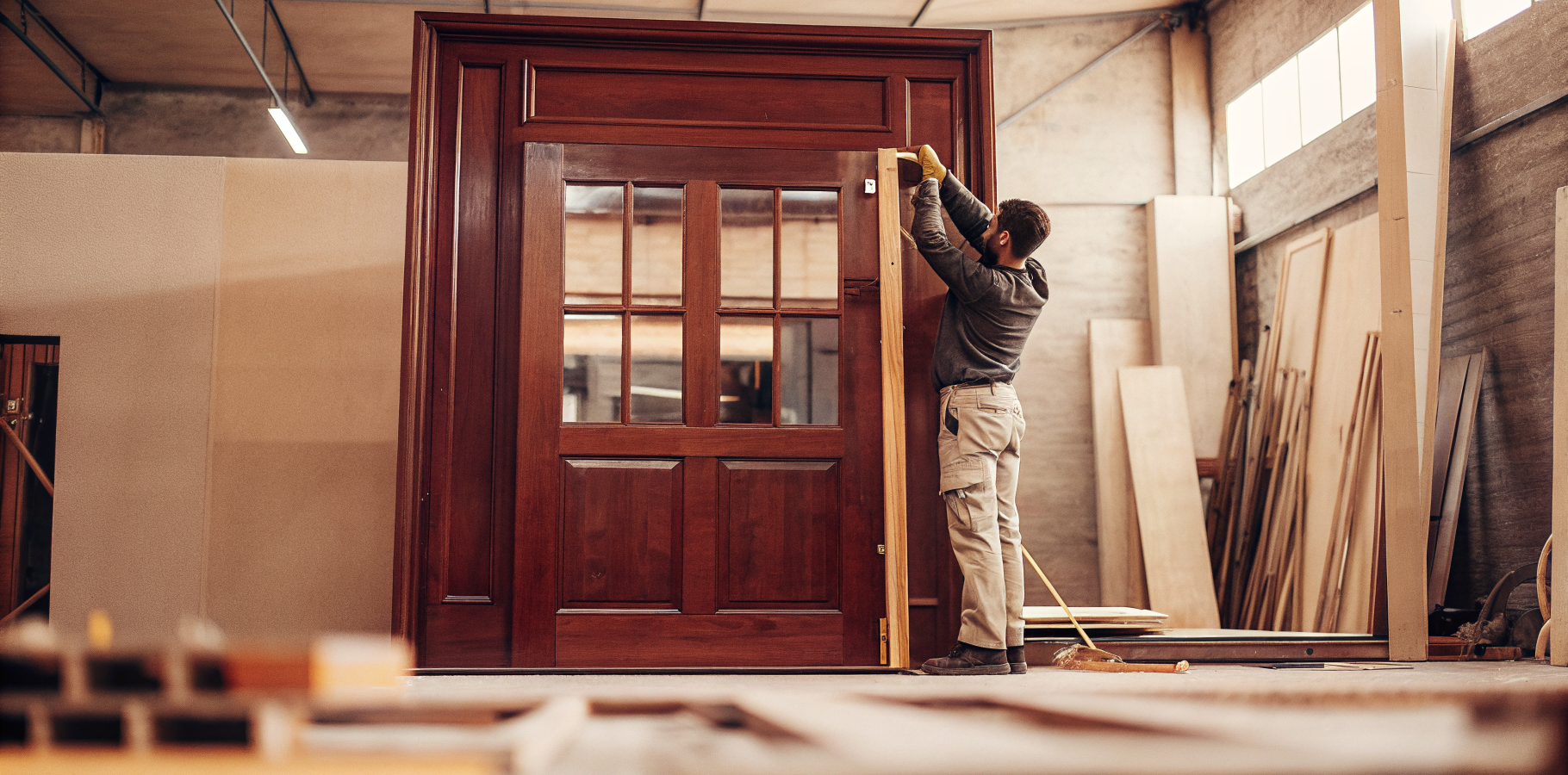 best-practices-for-selecting-and-installing-wood-office-doors
