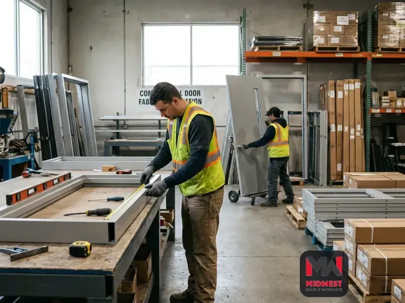 How to Scope Commercial Doors and Frames for a Nebraska Construction Project